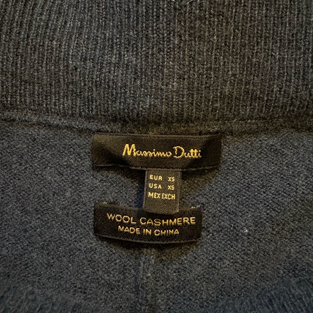 Massimo Dutti Wool Cashmere Sweater Pants